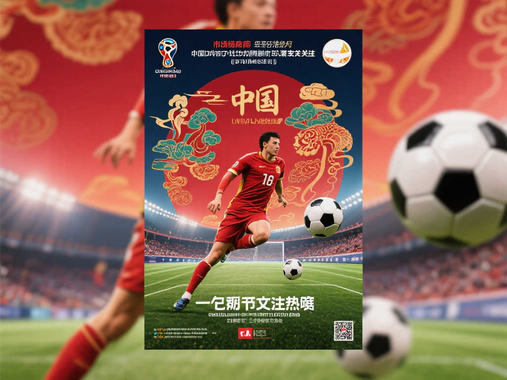 梅西化身云中仙，中国龙引领迈阿密国际中国行海报